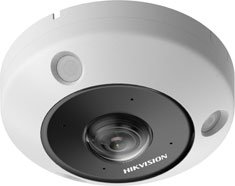 Fisheye IP dome DeepinView kamera 360°