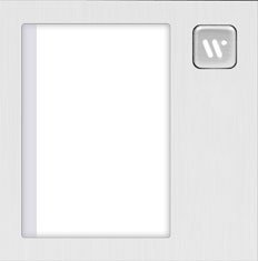 Modul s 1. mehaničkom pozivnom tipkom i pozadinskim osvjetljenjem