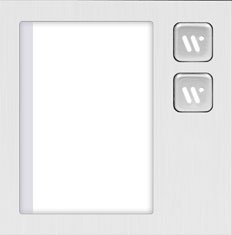 Modul s 2. mehaničke pozivne tipke i pozadinskim osvjetljenjem