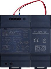 Napajanje za DVC interfonske sustave 28 VDC. Izlazna struja 2.5 A. Zaštita od kratkog spoja